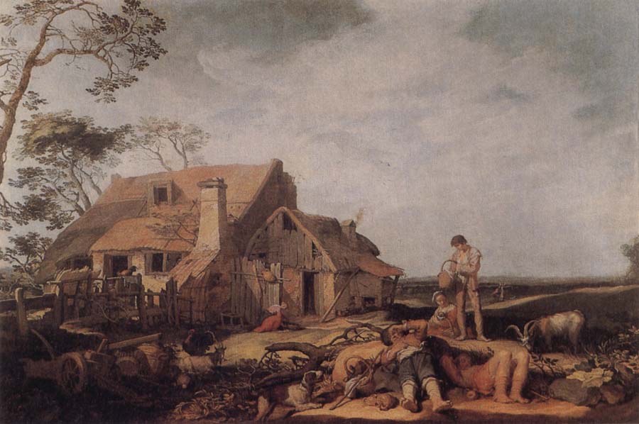 Landscape with Peasants Resting